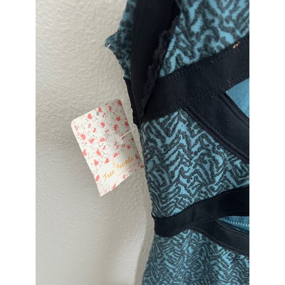 NWT Free People Cross My Heart Mini Bodycon Dress Size XS - Picture 4 of 6